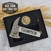Firefighter Axe Bottle Opener and Coin Gift Set