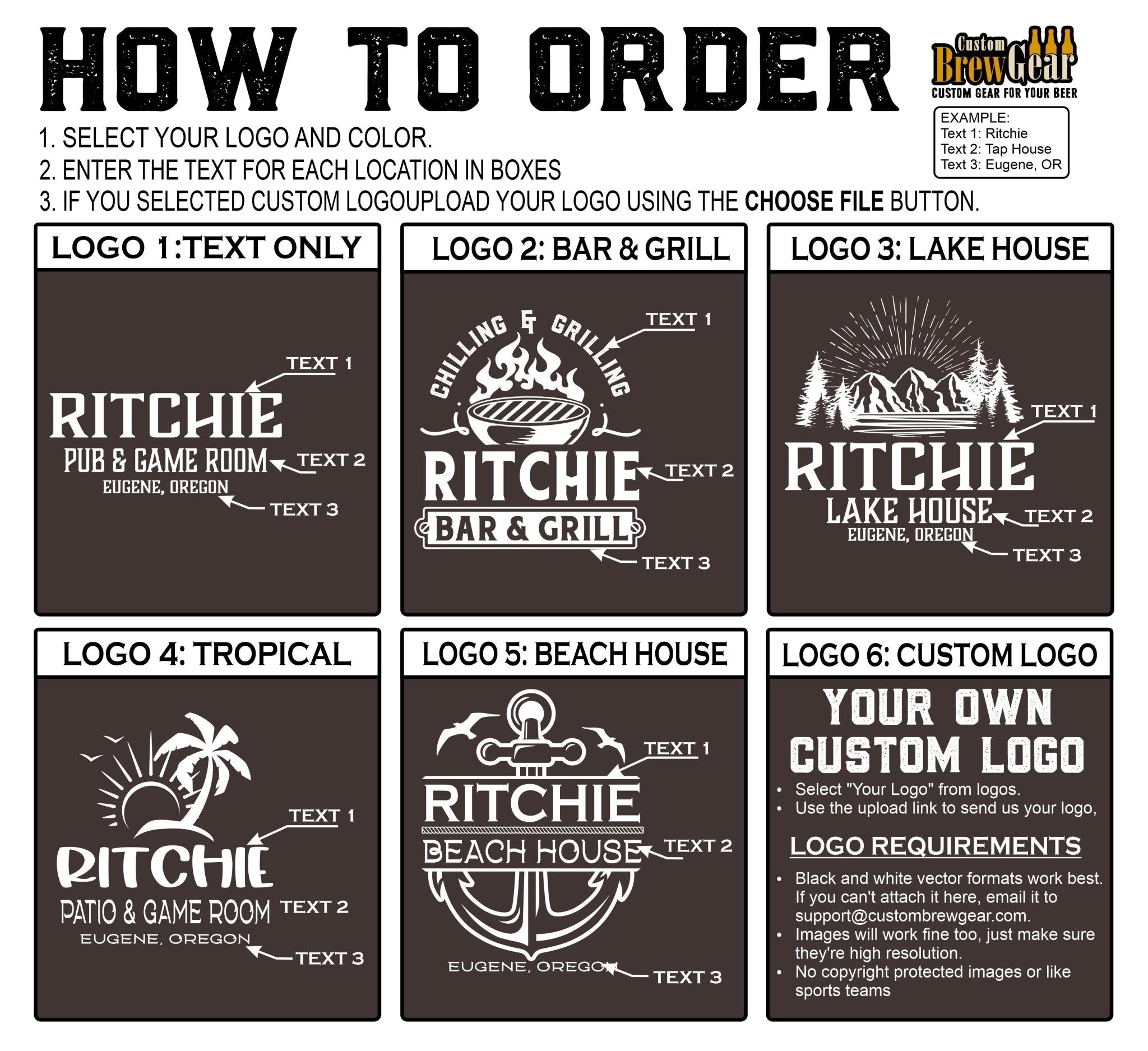 Anodized Aluminum Personalized Ring & Hook Game | Outdoor Family Game - Custom Brew Gear