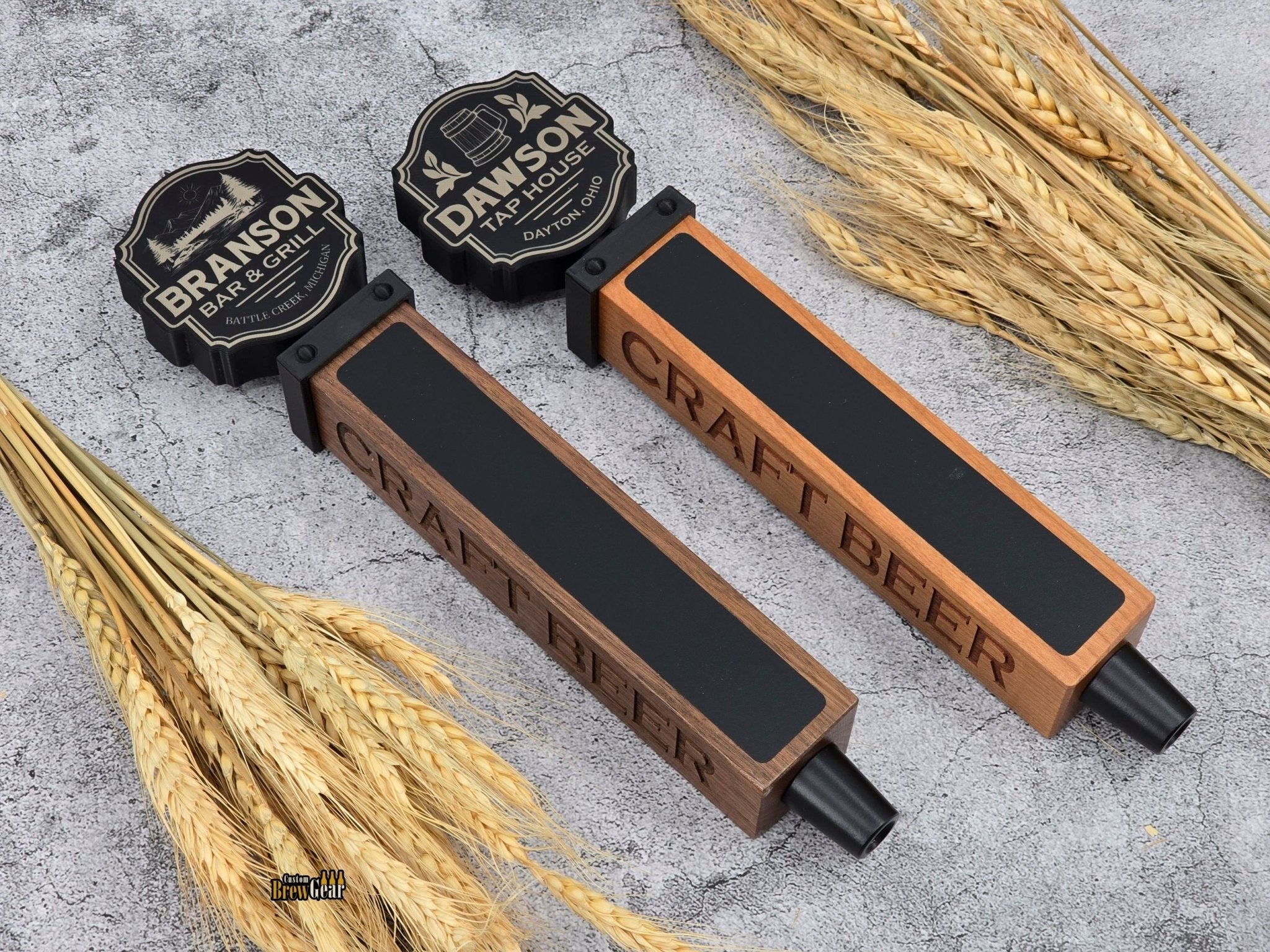 Custom Tap Handle - Black Label Menu Edition - Custom Brew Gear