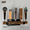 Personalized Rustic Tap Handle Display - Custom Brew Gear