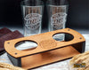 Personalized Pint Glass Flight - Set of Two - Custom Brew Gear