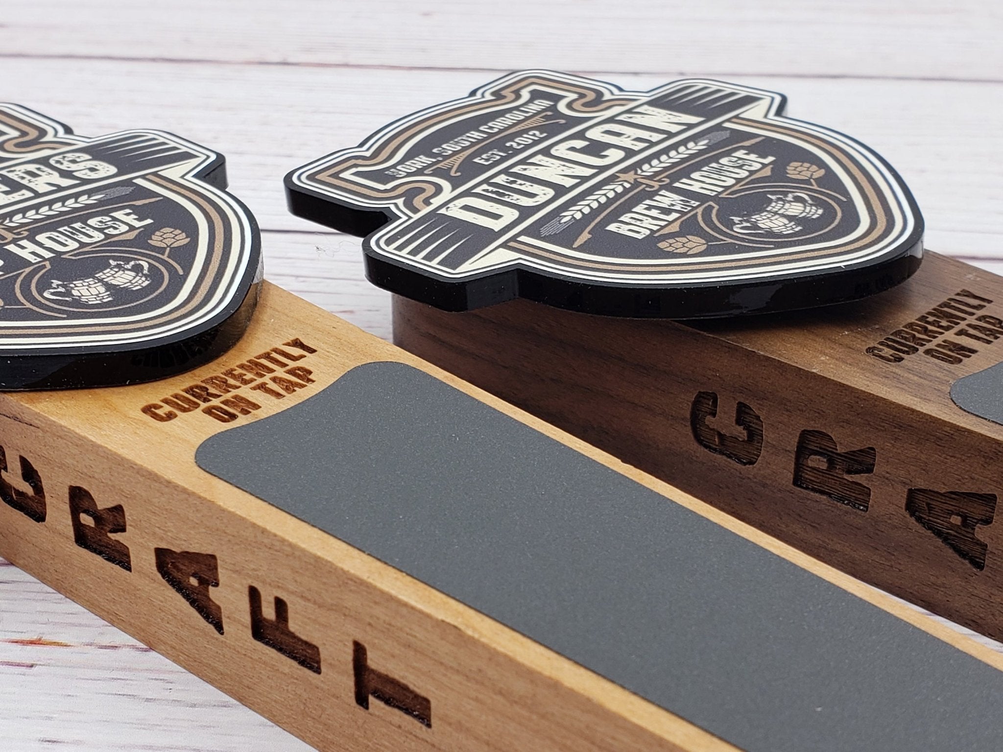 Retro Edition - Custom Color Chalkboard Beer Tap Handle - Custom Brew Gear