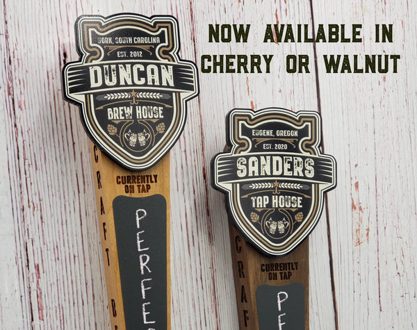 Retro Edition - Custom Color Chalkboard Beer Tap Handle - Custom Brew Gear