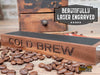 Cold Brew Coffee Tap Handle-Solid Cherry or Walnut