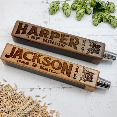 Personalized Beer Tap Handle with Chalkboards | Custom Brew Gear