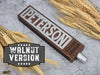 Signature Plate Wide Tap Handle – Personalized Stainless Steel