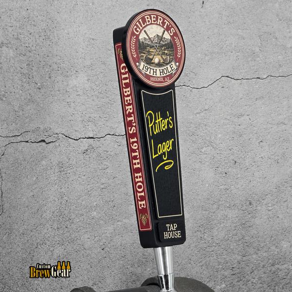 Custom Photo Tap Handle with Acrylic Chalkboard