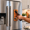 Personalized Magnetic Bottle Opener with Cap Catcher