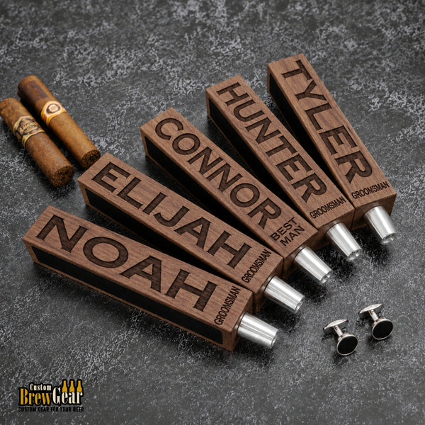 Personalized Groomsmen Beer Tap Handle