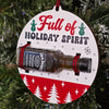 Mini Bottle Christmas Ornament – Perfect for Whiskey Lovers!