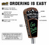 Personalized Short Beer Tap Handle – Mountain Edition - 5.75"