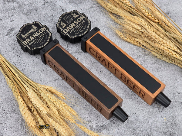 Custom Tap Handle-Black Label Menu Edition