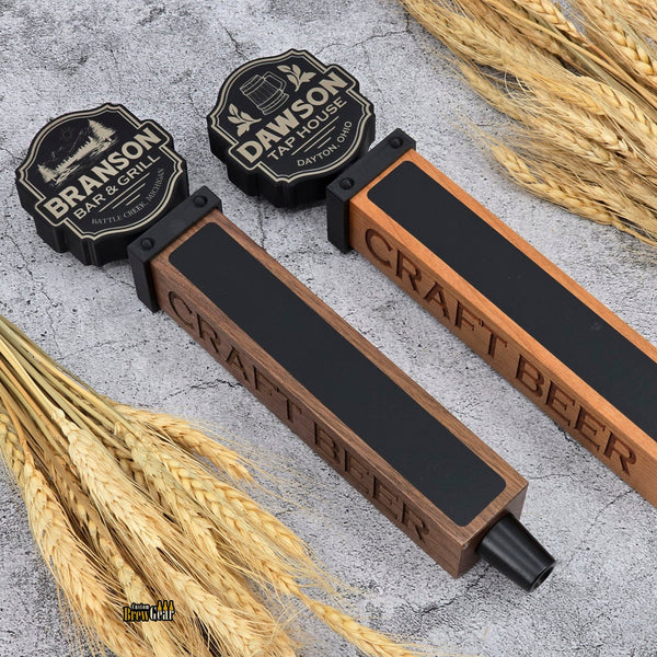 Custom Tap Handle-Black Label Menu Edition