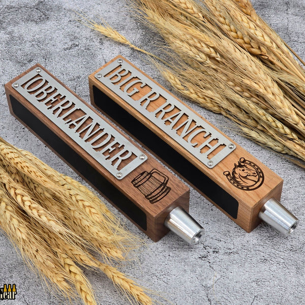 Signature Plate Tap Handle Edition – Personalized Stainless Steel
