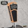 Personalized Short Beer Tap Handle – Mountain Edition - 5.75"
