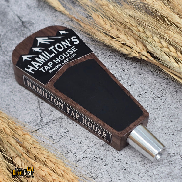 Personalized Short Beer Tap Handle – Mountain Edition - 5.75"