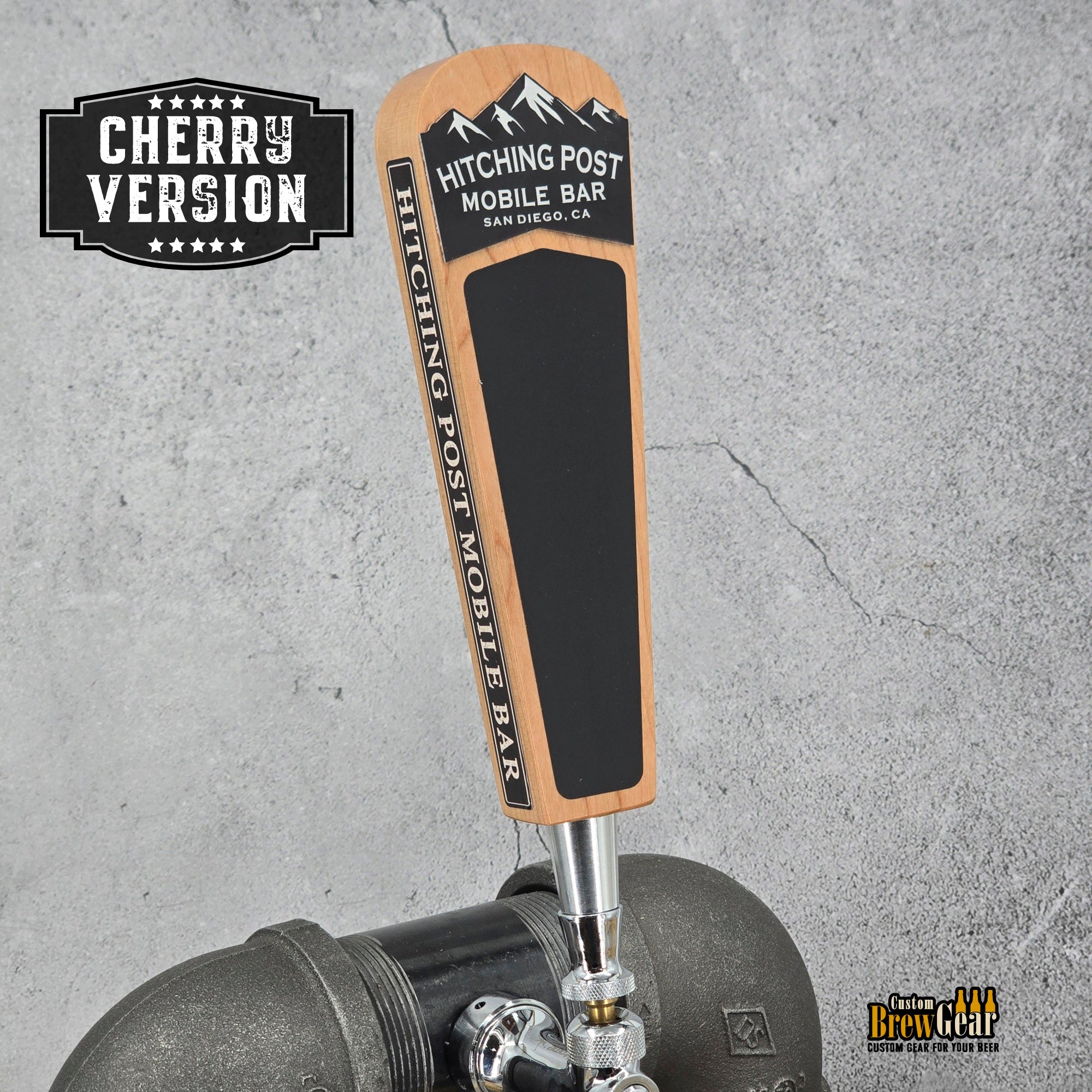 Personalized Tap Handle – Mountain Edition