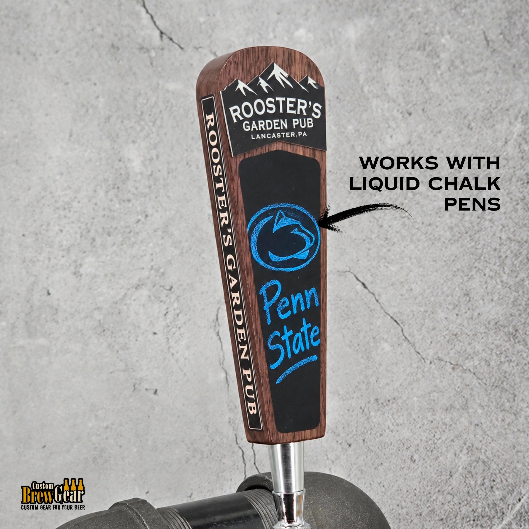 Personalized Tap Handle – Mountain Edition