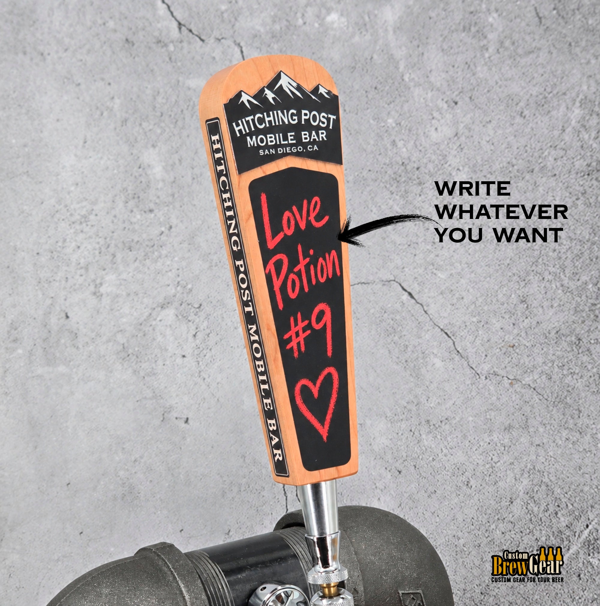 Personalized Tap Handle – Mountain Edition