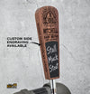 Custom Engraved Paddle Style Tap Handle – Engraved Wood Kegerator Handle with Chalkboard
