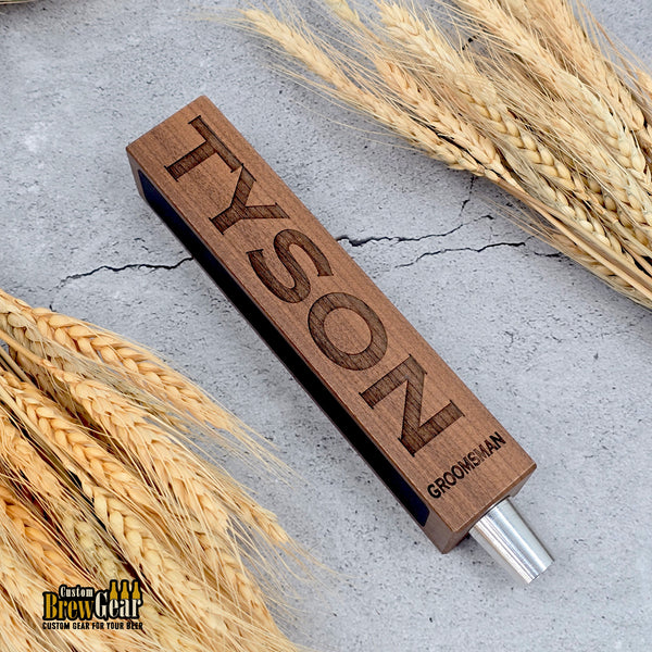 Personalized Groomsmen Beer Tap Handle