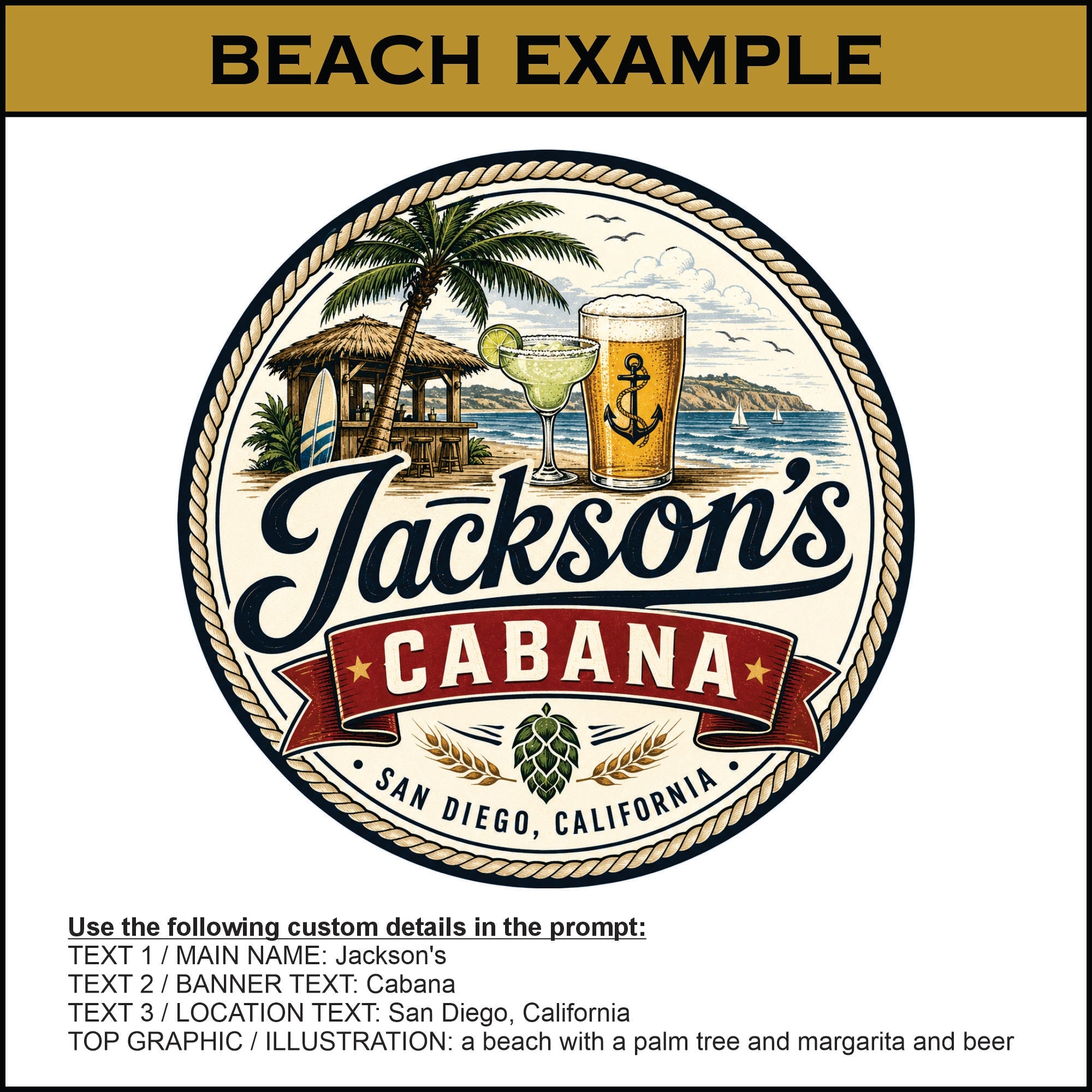 AI Prompt - Classic Brewery Edition Custom Beer Tap Logo - Custom Brew Gear