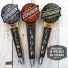 Banner Edition Custom Beer Tap Handle - Custom Brew Gear