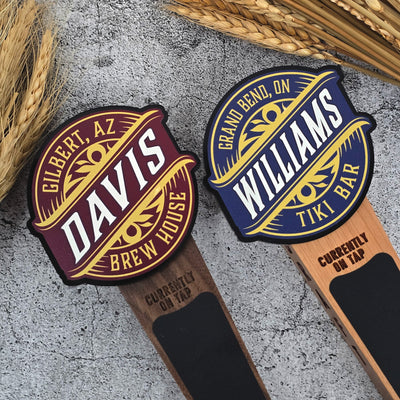 Banner Edition Custom Beer Tap Handle - Custom Brew Gear