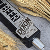 Black and Stainless Edition Tap Handle - Custom Brew Gear
