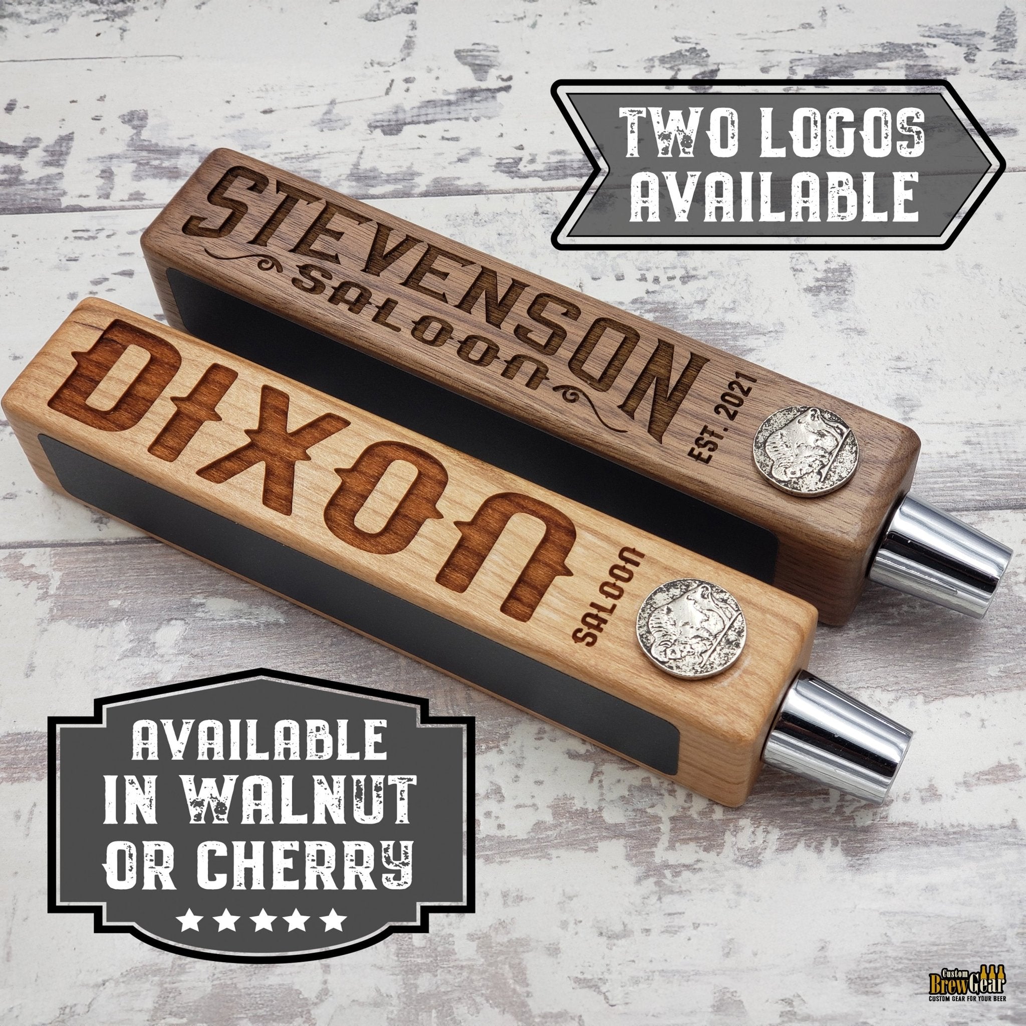 Buffalo Nickel Edition - Personalized Tap Tap Handle - Custom Brew Gear