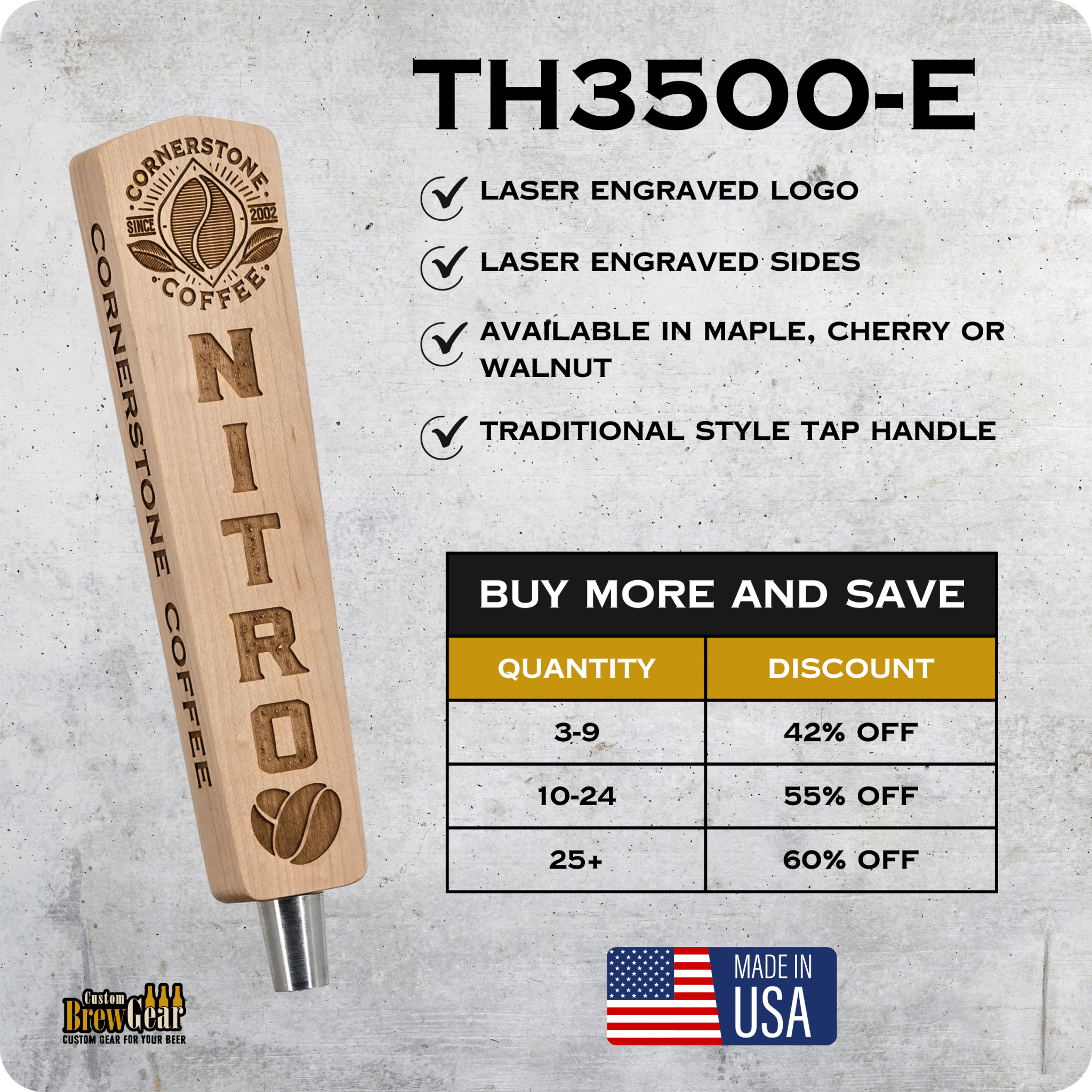 BULK- TH3500 Engraved