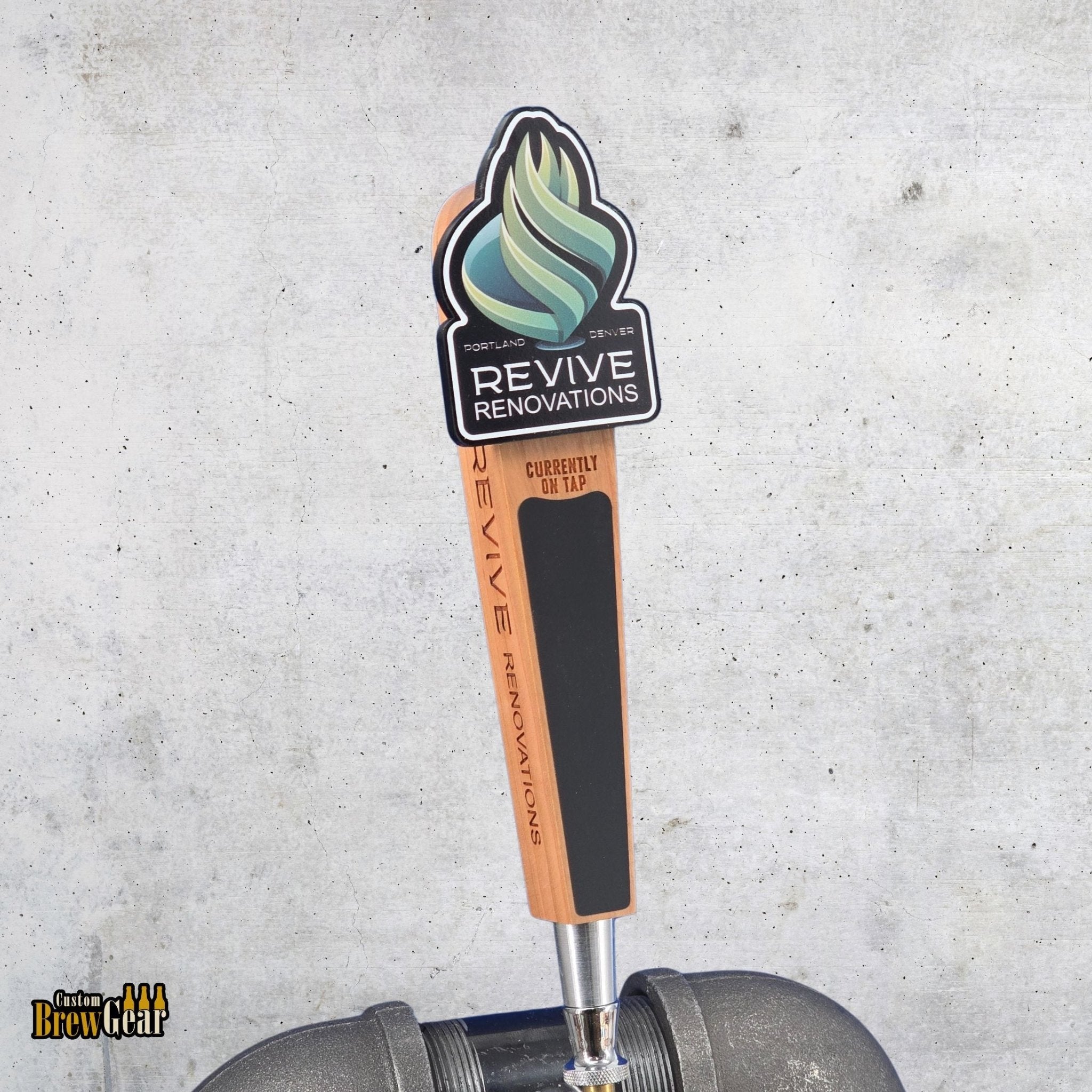 Business Logo Tap Handle - Custom Brew Gear