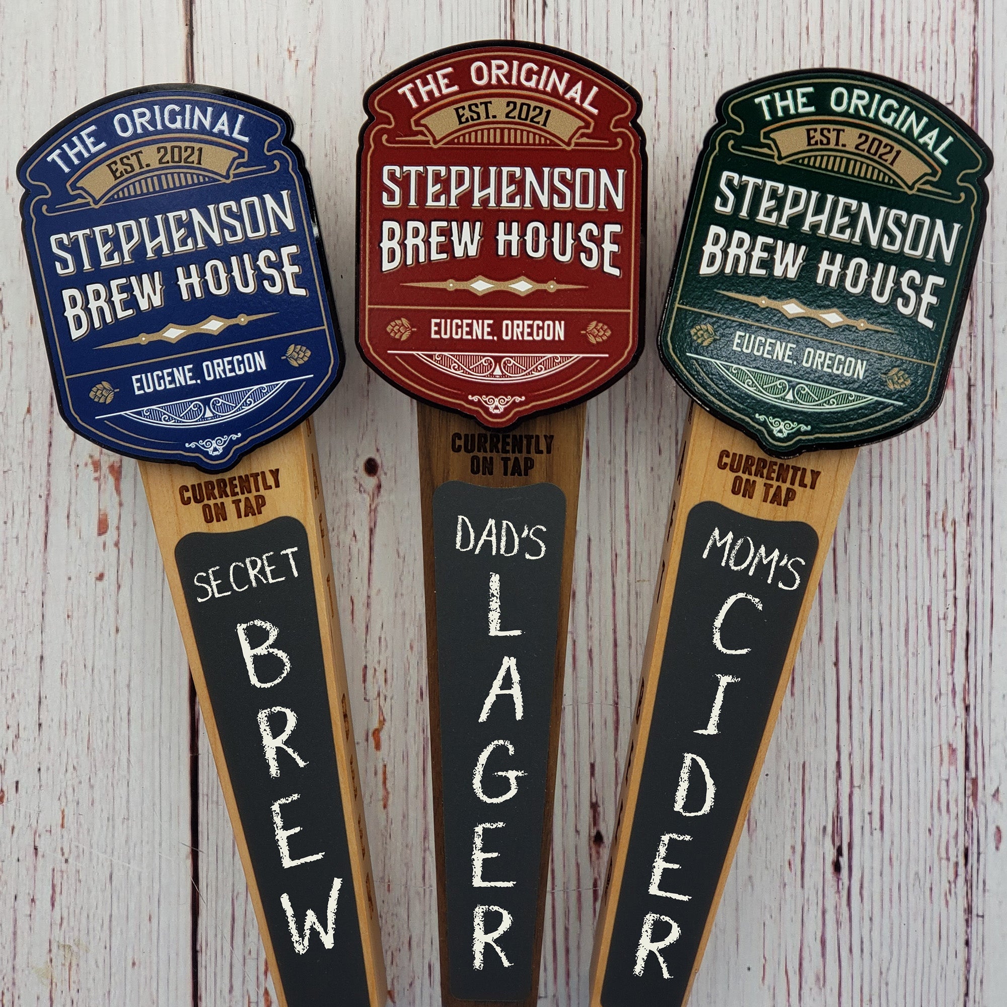 Classic Badge Edition - Custom Beer Tap Handle - Custom Brew Gear