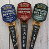 Classic Badge Edition - Custom Beer Tap Handle - Custom Brew Gear