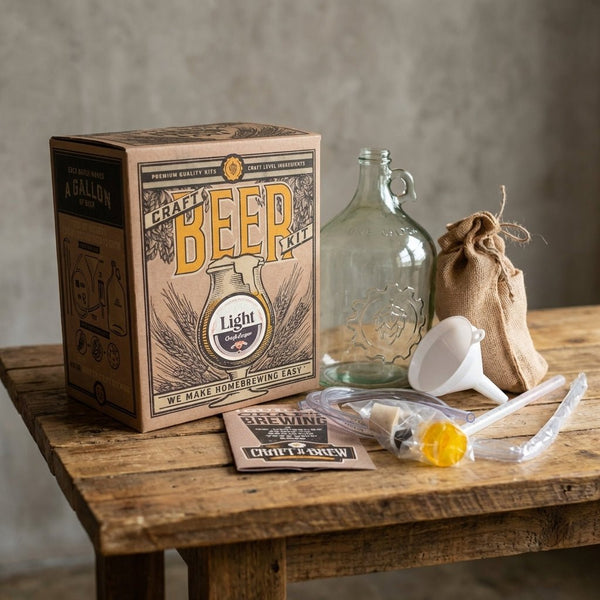 Craft a Brew Light Craft Lager Beer Making Kit - Custom Brew Gear