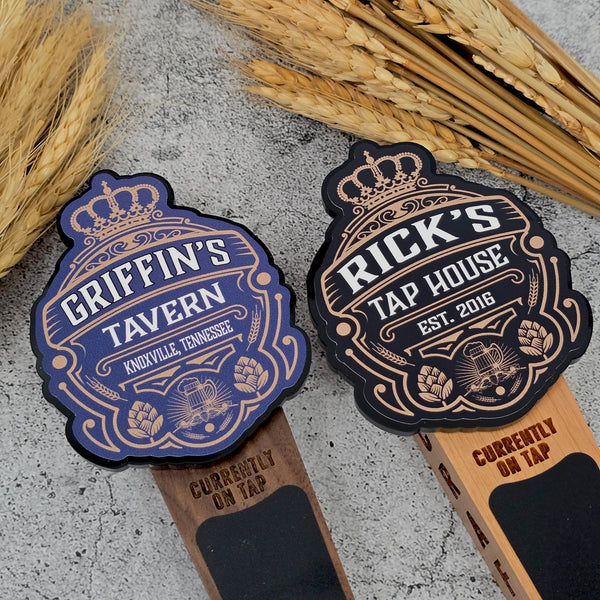 Crown Edition - Custom Beer Tap Handle - Custom Brew Gear