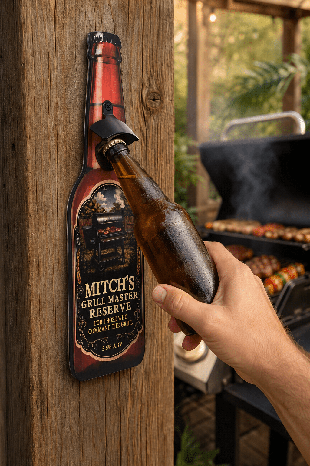 Custom Bottle Opener-Grill Master Edition - Custom Brew Gear