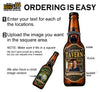 Custom Bottle Opener-Square Photo Edition - Custom Brew Gear