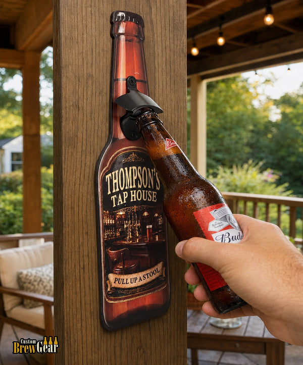 Custom Bottle Opener-Tap House Edition - Custom Brew Gear