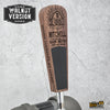 Custom Engraved Paddle Style Tap Handle – Engraved Wood Kegerator Handle with Chalkboard - Custom Brew Gear