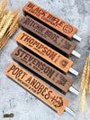 Custom Square Beer Tap Handle with Chalkboards - Custom Brew Gear