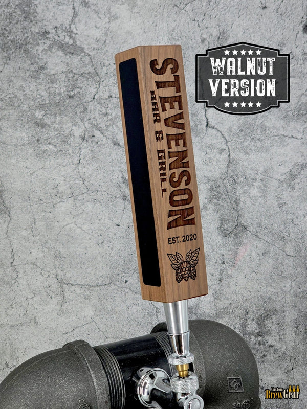 Custom Square Beer Tap Handle with Chalkboards - Custom Brew Gear
