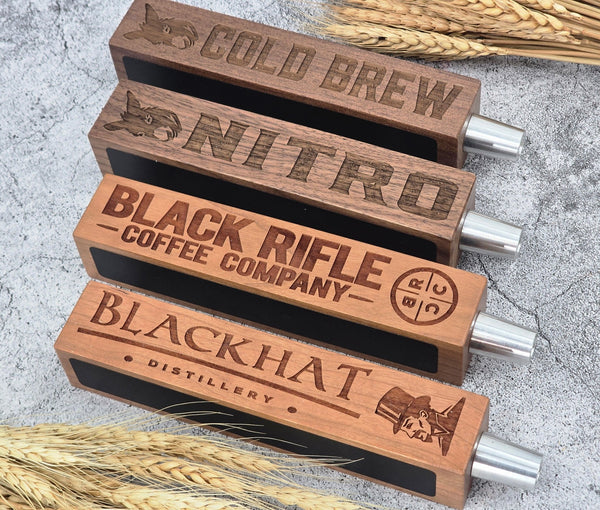 Custom Square Beer Tap Handle with Chalkboards - Custom Brew Gear