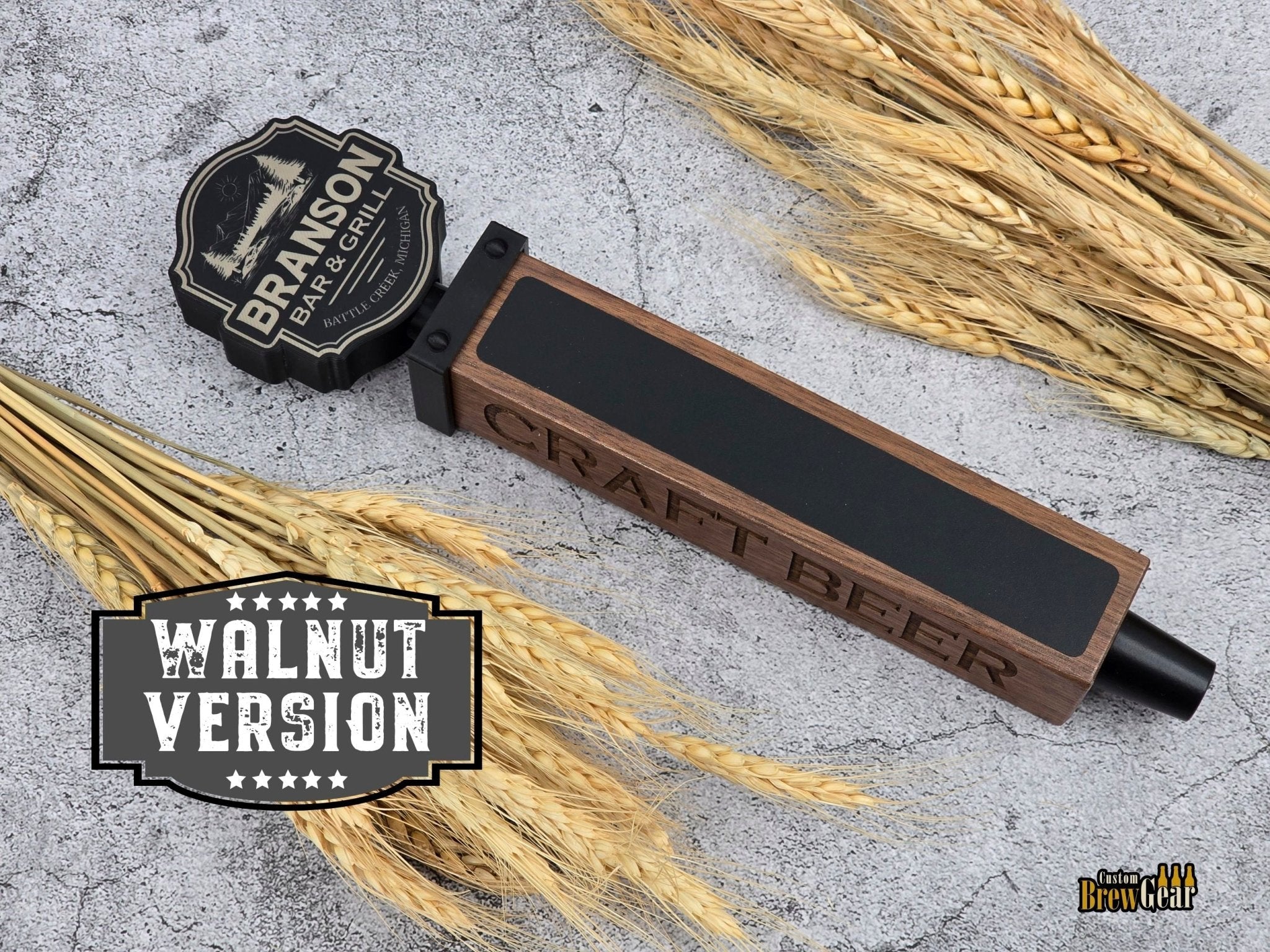 Custom Tap Handle - Black Label Menu Edition - Custom Brew Gear