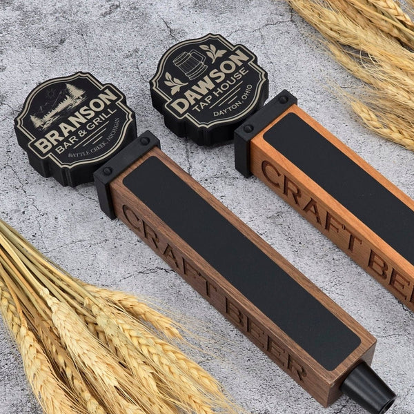 Custom Tap Handle - Black Label Menu Edition - Custom Brew Gear