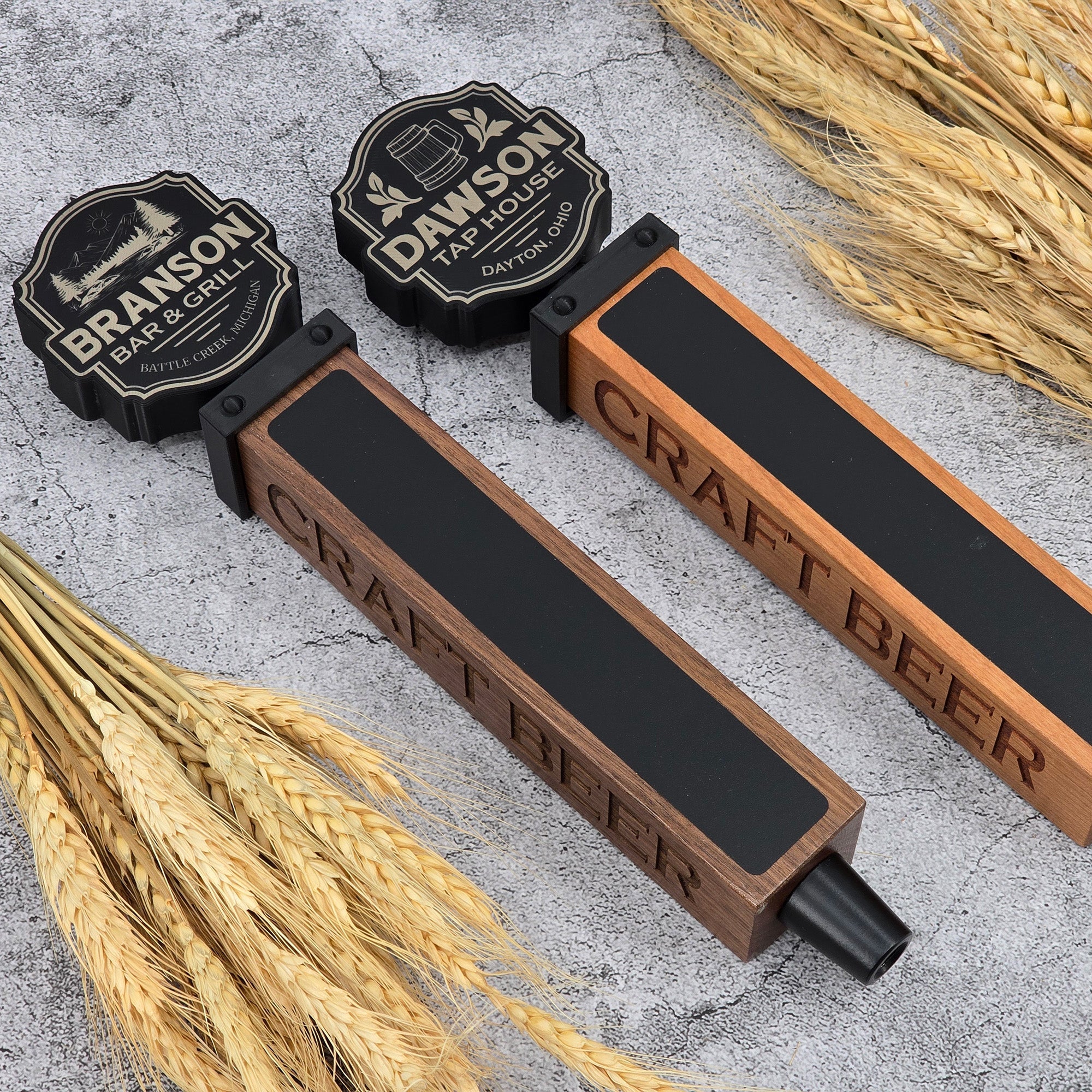 Custom Tap Handle - Black Label Menu Edition - Custom Brew Gear