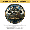 Custom Tap Handle Prompt - Lake House Edition - Custom Brew Gear