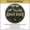 Custom Tap Handle Prompt - Round Dark Logo - Custom Brew Gear