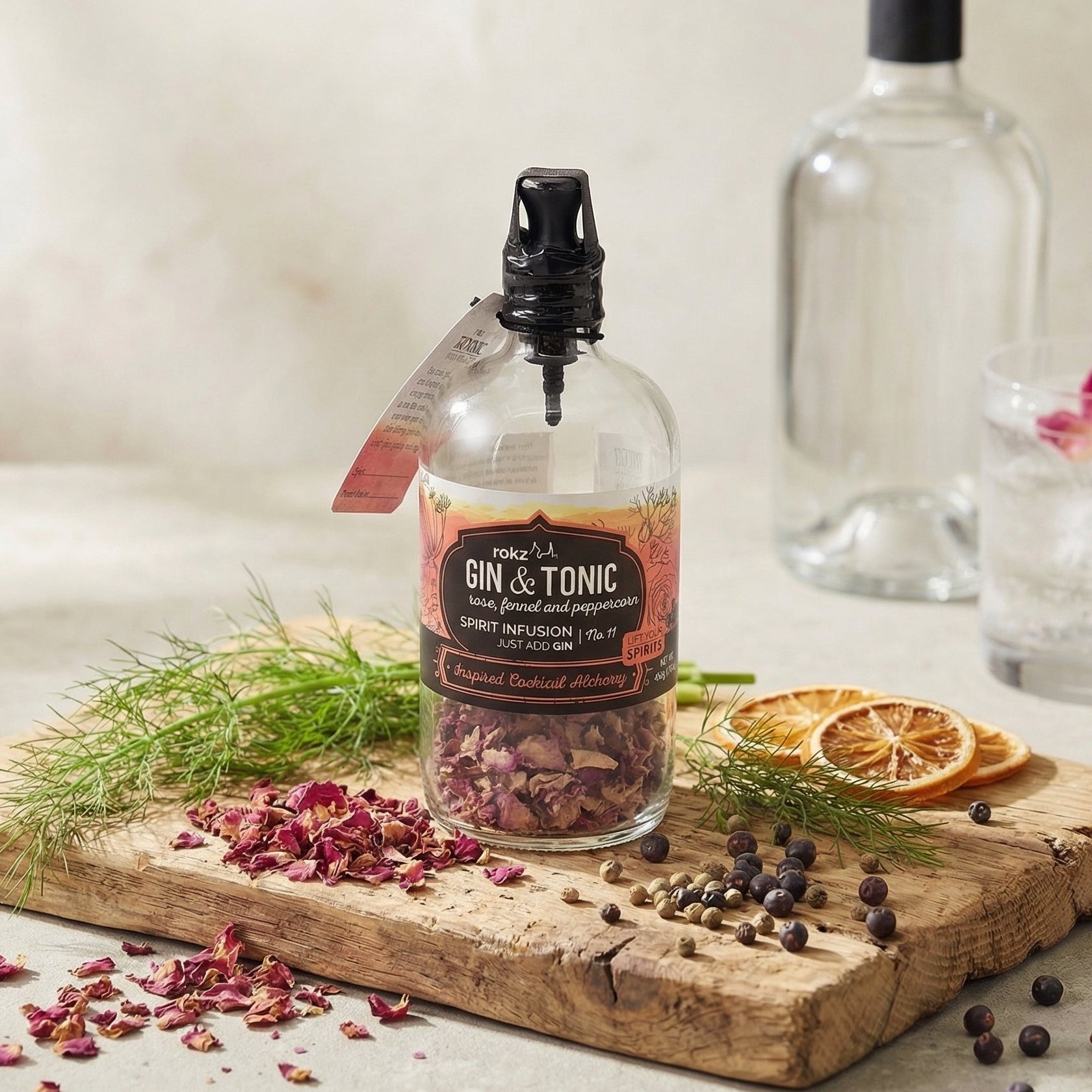 Gin & Tonic Cocktail - Mocktail Infusion - Custom Brew Gear