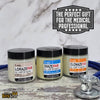 Handmade by Nurses – Funny Medical Candle Gift Set for Doctors & Healthcare Workers - Custom Brew Gear